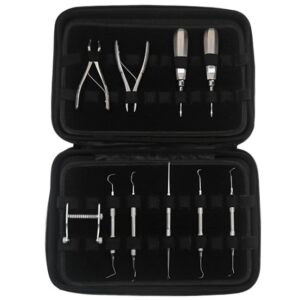 Alat Kesehatan 6 DS1010 10 Instrument Set for Cat Standard Handle Elevators DS1010-10 Instrument Set for Cat - Standard Handle Elevators